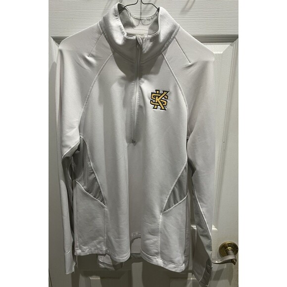 Kennesaw State Under Armour Jacket Mens XL Quarter Zip Pullover - Picture 1 of 5